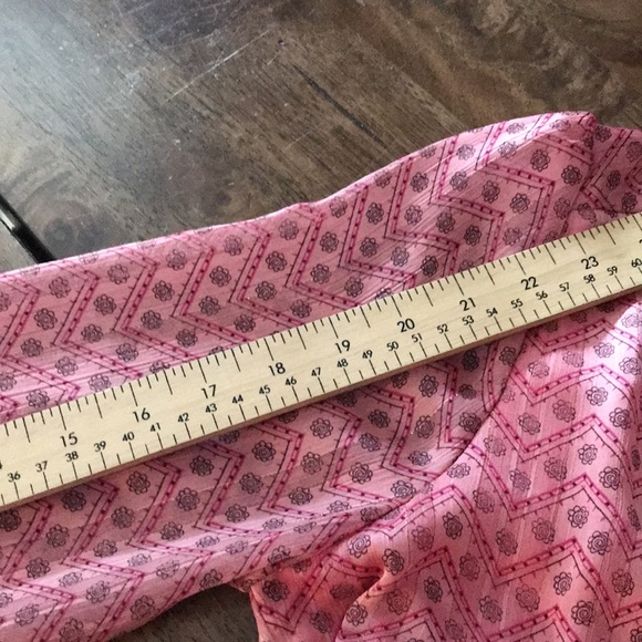 ⚡️Host Pick⚡️Esqualo Womens Pink Blouse Size US 8 - Picture 11 of 12